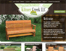 Tablet Screenshot of kilmercreek.com